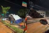 Avenida Coronel Teixeira é interditada devido a vazamento de tubulação; confira bairros que ficarão sem água