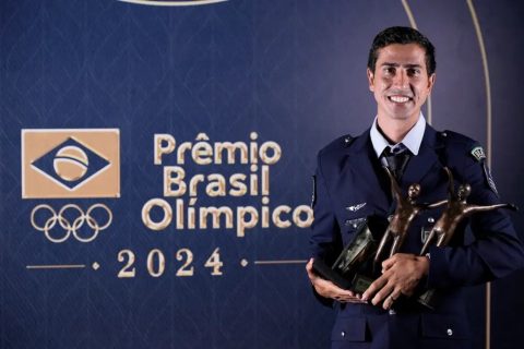 Caio Bonfim e Rebeca Andrade são destaques do Prêmio Brasil Olímpico