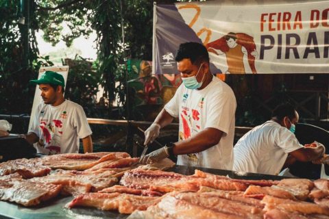 ‘Feira do Pirarucu’ oferta pescado a partir de R$ 6 em Manaus