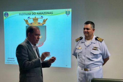 Hospital Getúlio Vargas recebe visita técnica da Flotilha do Amazonas