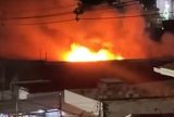 Incêndio de grandes proporções destrói loja na avenida Constantino Nery