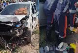 Homem perde controle do carro e bate em muro de oficina no bairro Cidade Nova