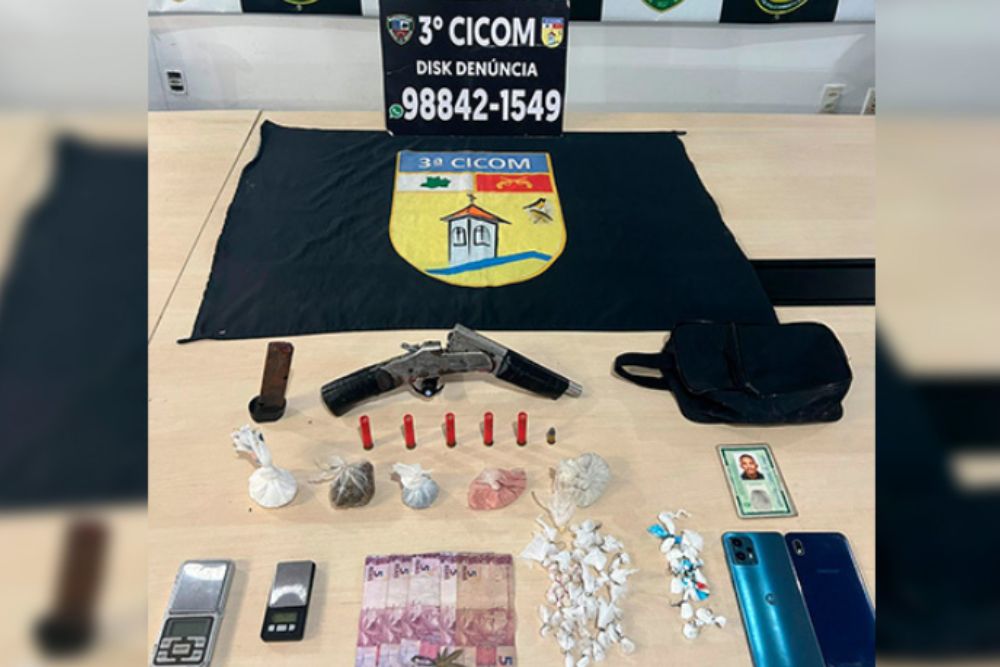 Polícia prende ‘gerente’ do tráfico de drogas no bairro da Raiz