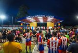 No último dia de mandato, Bi Garcia inaugura complexo esportivo e autoriza construção de ginásio em Parintins