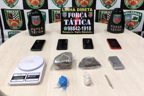 Em ações no fim de semana, polícia prende dez pessoas por envolvimento com tráfico de drogas no Amazonas