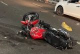 Motociclista morre após ser arremessado de colisão com carro em Manaus