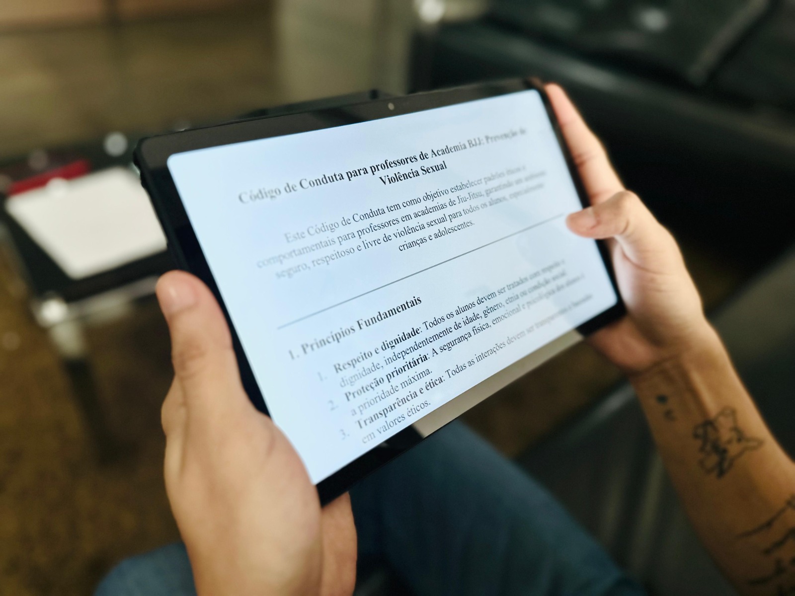 PC lança Código de Conduta para prevenir violência sexual contra crianças e adolescentes em academias de Jiu-Jítsu PC lança Código de Conduta para prevenir violência sexual contra crianças e adolescentes em academias de Jiu-Jítsu