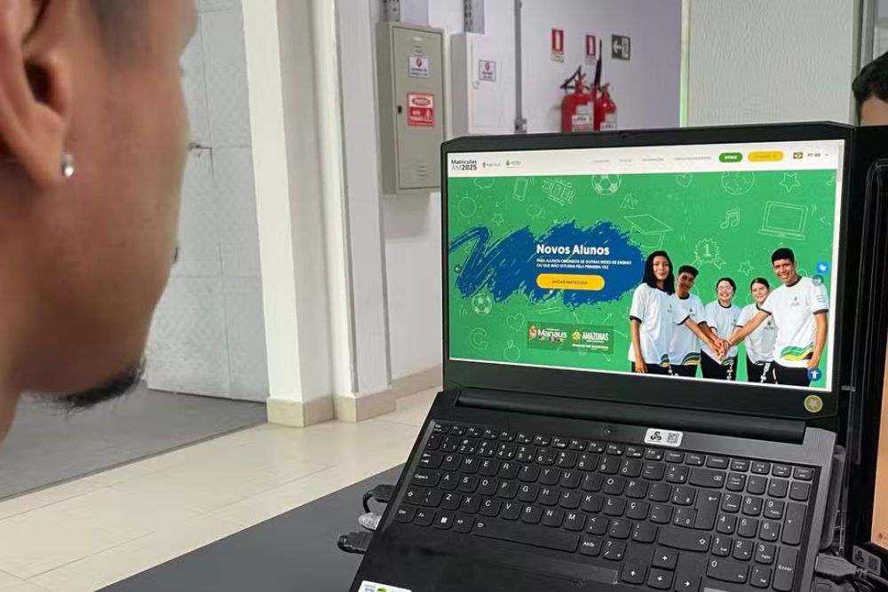 Site de matrículas do Amazonas é suspenso por questões de segurança Site de matrículas do Amazonas é suspenso por questões de segurança