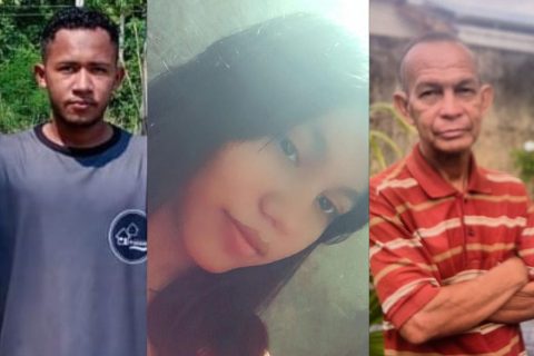 Polícia busca paradeiro de três pessoas que desapareceram em diferentes zonas de Manaus
