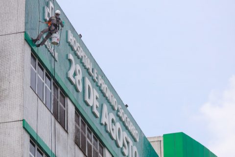 Complexo Hospitalar Sul segue com as obras de revitalização em Manaus