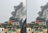 Casa é destruída durante incêndio no bairro Petrópolis