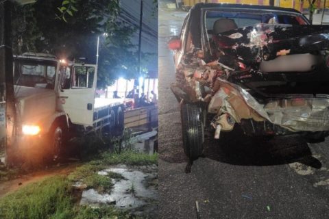 Motorista de caminhão morre após acidente e agressão em Manaus