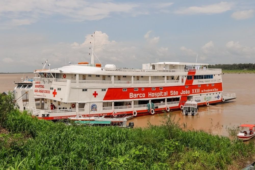 Barco Hospital encerra expedição em Manaquiri com 3,2 mil atendimentos realizados Barco Hospital encerra expedição em Manaquiri com 3,2 mil atendimentos realizados