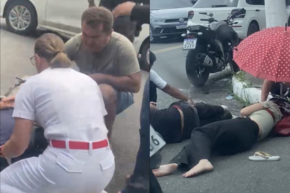 Acidente entre ve&iacute;culos deixa tr&ecirc;s feridos no bairro Parque Dez