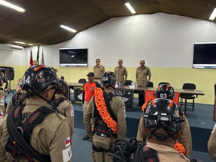CBMAM dá início às atividades da segunda turma do Curso de Especialização de Salvamento em Altura