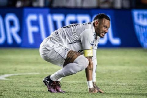 Neymar reestreia, mas Santos empata com o Botafogo-SP