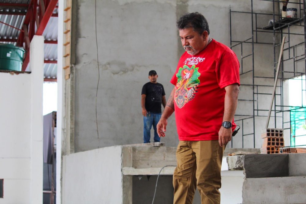 Boi Garantido avan&ccedil;a nas obras do Curral e intensifica preparativos para o Festival de Parintins 2025