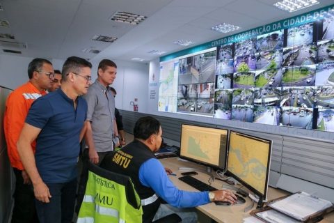 Prefeito David Almeida inicia tratativas para implantar sistema de reconhecimento facial em Manaus