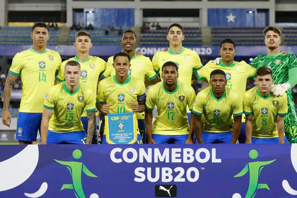 Brasil arranca empate com a Argentina em partida do sub-20