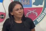 Mulher é presa suspeita de matar rival a facadas em praça pública no interior do Amazonas