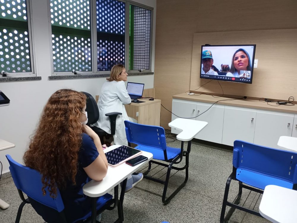 HUGV recebe secretários de saúde para apresentar iniciativas de Telessaúde no Amazonas HUGV recebe secretários de saúde para apresentar iniciativas de Telessaúde no Amazonas