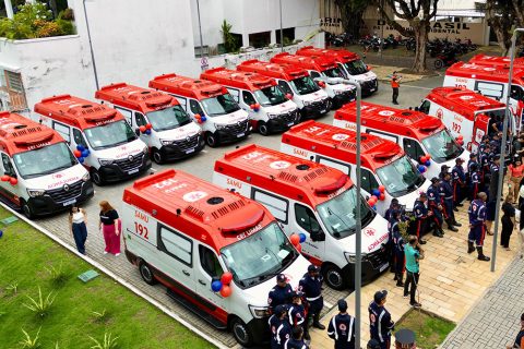 Novas ambulâncias do SAMU chegam a 114 municípios para reduzir tempo de espera no SUS