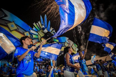 Esquenta de três dias do Carnaboi prepara Caprichoso para Carnaval em Parintins, no dia 4 de março