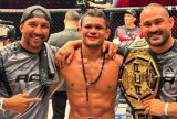 Lutador amazonense Josiel 'Açogueiro' Silva conquista cinturão do MMA na Rússia