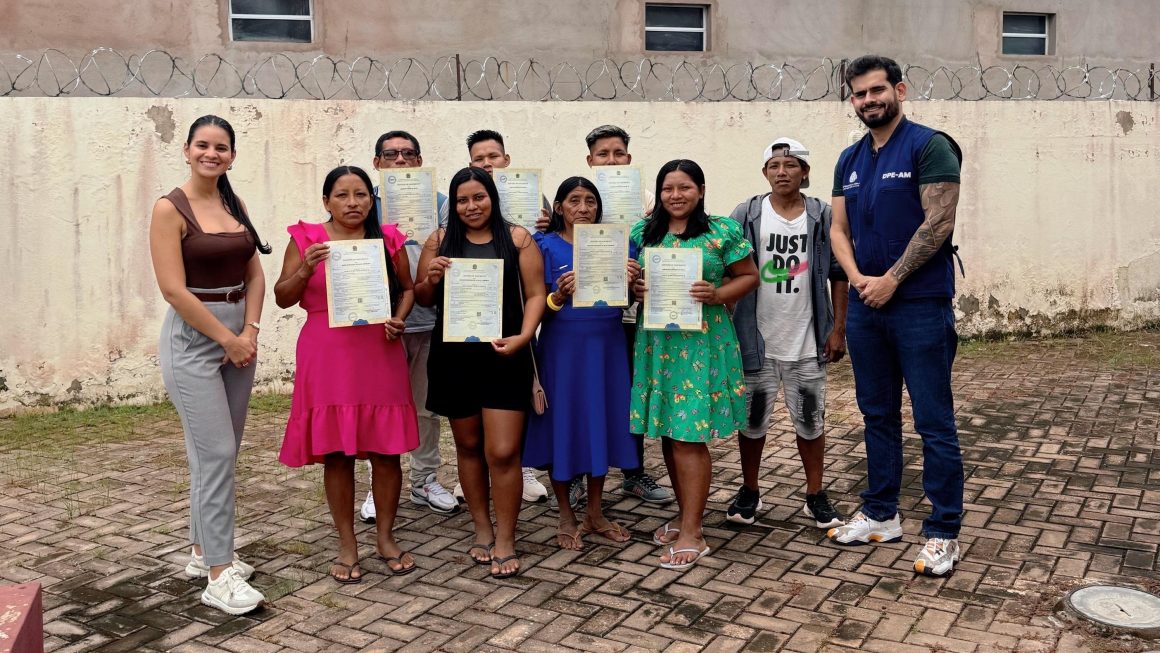 Em Boca do Acre, DPE inclui etnia nos registros civis de família do povo Jamamadi Em Boca do Acre, DPE inclui etnia nos registros civis de família do povo Jamamadi