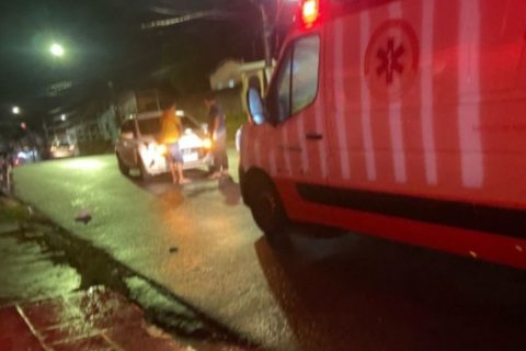 Deficiente visual fica gravemente ferido após atropelamento no bairro Cidade Nova