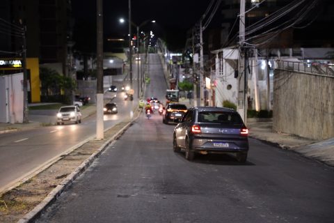 Trecho da avenida Maceió é liberado após interdição para obras de modernização da rede de drenagem