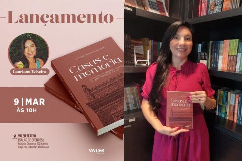 Lauriane Teixeira lança livro ‘Casas e Memória’ na Valer Teatro neste domingo (9)