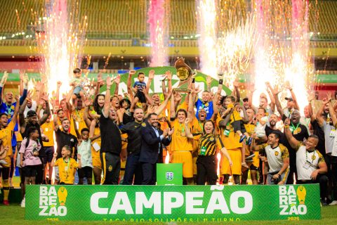 Nos pênaltis, Amazonas supera Manaus e conquista título do primeiro turno do Barezão 2025