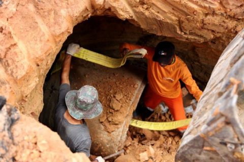 Seminf recupera rede de drenagem na zona Centro-Sul de Manaus