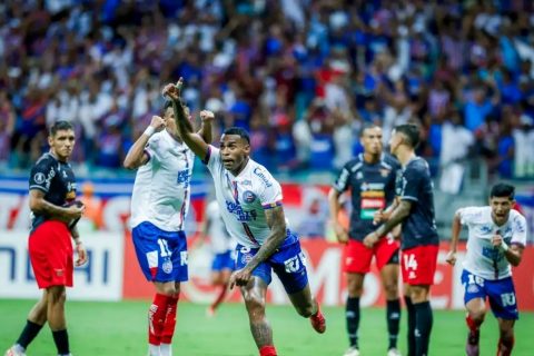 Bahia vence e alcança a fase de grupos da Copa Libertadores