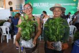 Sepror fomenta agricultura e aquicultura com entregas de mudas, sementes e alevinos