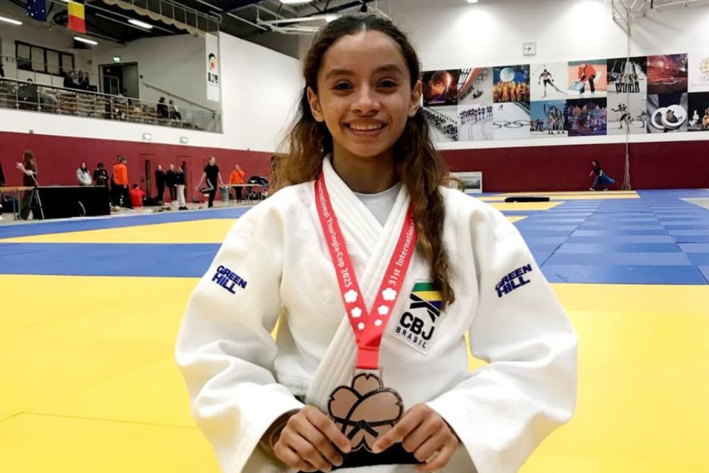 Judoca amazonense Ana Paula Sena é bronze em competição internacional Judoca amazonense Ana Paula Sena é bronze em competição internacional
