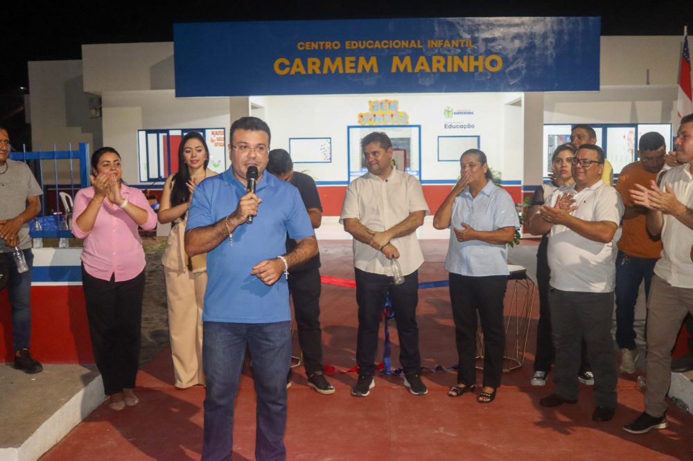 Fortalecendo a educação em Barreirinha, Prefeito Darlan Taveira inaugura Centro de Educação Infantil Fortalecendo a educação em Barreirinha, Prefeito Darlan Taveira inaugura Centro de Educação Infantil