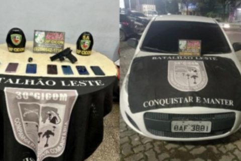 Trio é preso por cometer arrastões no bairro Jorge Teixeira