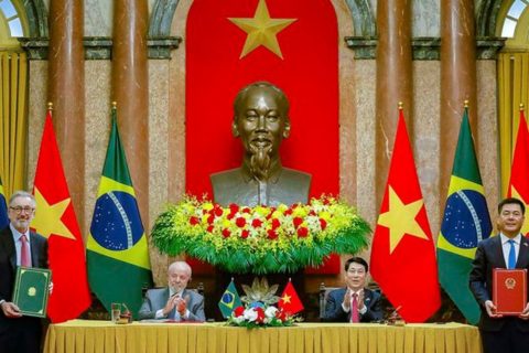 Brasil e Vietnã celebram cooperação econômica em comércio e indústria