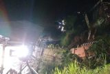 Fortes chuvas provocam deslizamento de terra na orla de Borba