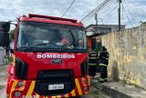Kitnet é destruída durante incêndio na Zona Norte de Manaus