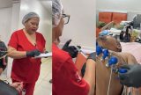 Boi Garantido promove ação de saúde para funcionários em Parintins