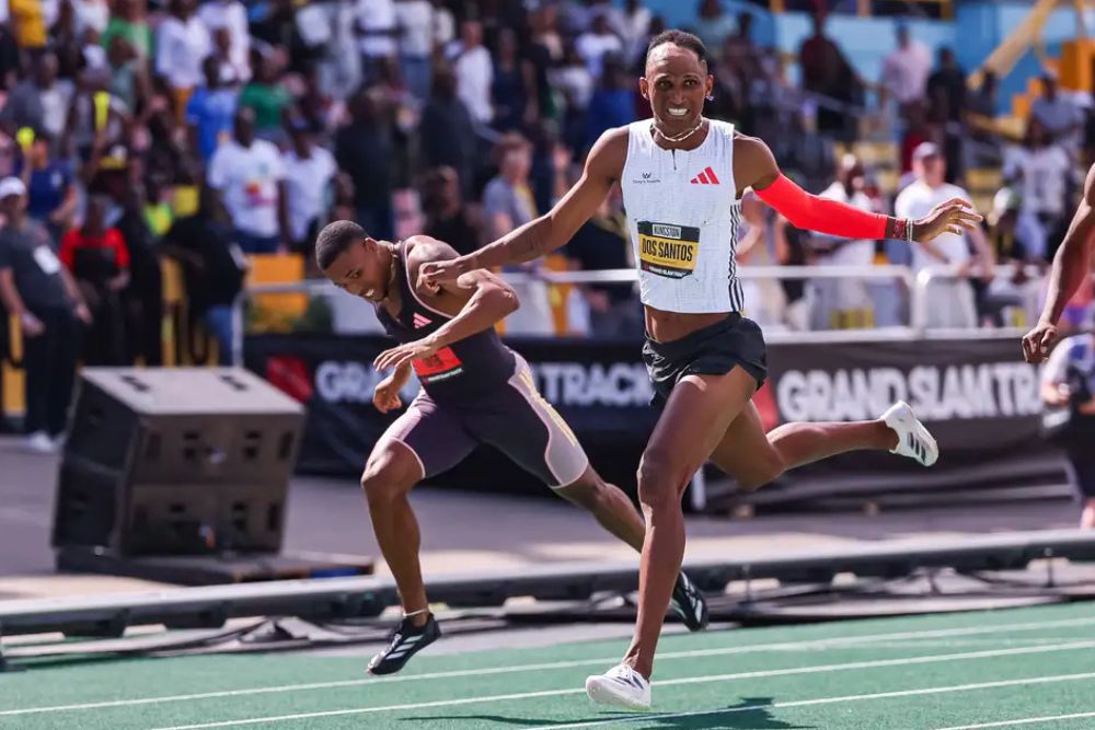 Alison dos Santos volta a vencer na Jamaica, desta vez nos 400m rasos Alison dos Santos volta a vencer na Jamaica, desta vez nos 400m rasos