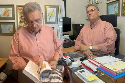 Escritor Aristóteles Comte aborda beleza dos monumentos no Largo São Sebastião em roda de conversa