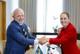 Lula propõe eventos empresariais Brasil-México em reunião com a presidente do país