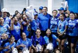 Pela primeira vez, brincantes do Caprichoso recebem calçados em preparação para o Festival