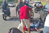 Colisão entre carro e moto resulta em morte na Avenida das Torres