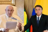 Em homenagem póstuma, Bolsonaro chama papa Francisco de “símbolo da fé cristã”