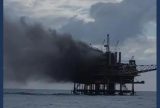 Incêndio atinge plataforma da Petrobras e deixa trabalhador ferido